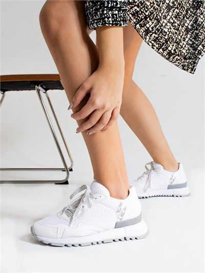 Siyah Beyaz Kadın Sneakers